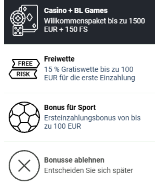 BetLabel Registration